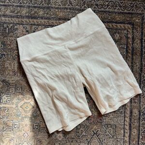 Groceries plant dyed biker shorts